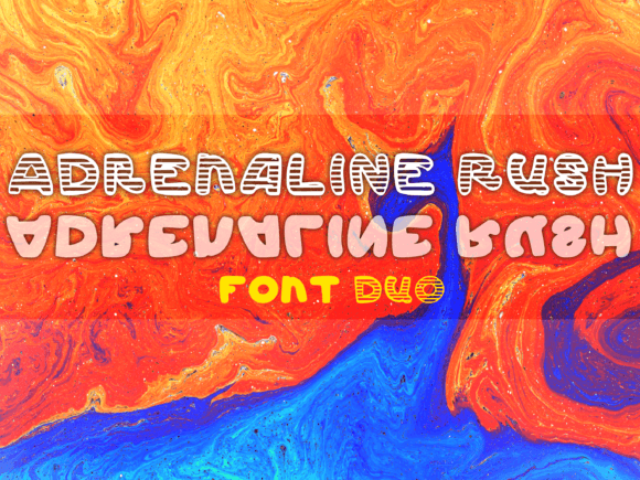 Adrenaline Rush: A Bold Display Font That Commands Attention Online