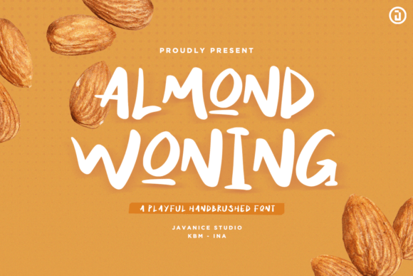 Almond Woning: A Stylish Display Font for Digital Branding