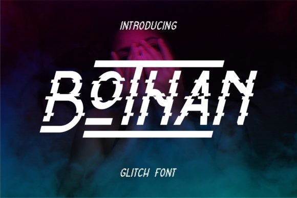 Bothan: A Glitch-Style Display Font That Grabs Attention