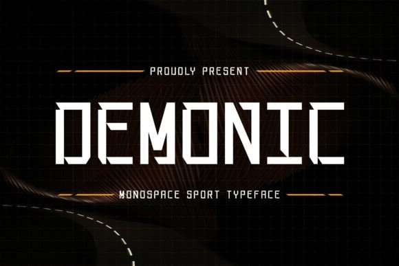 Demonic: A Display Typeface That Anchors Editorial Mood