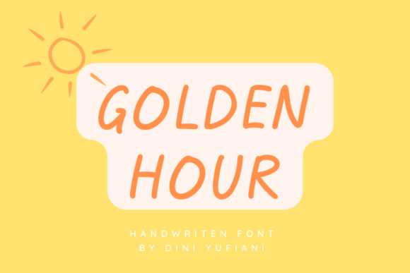 Golden Hour: A Display Font for Editorial Warmth and Clarity