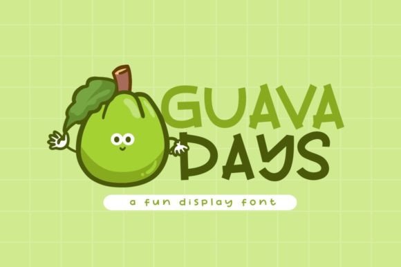 Guava Days: A Playful Display Font That Actually Works