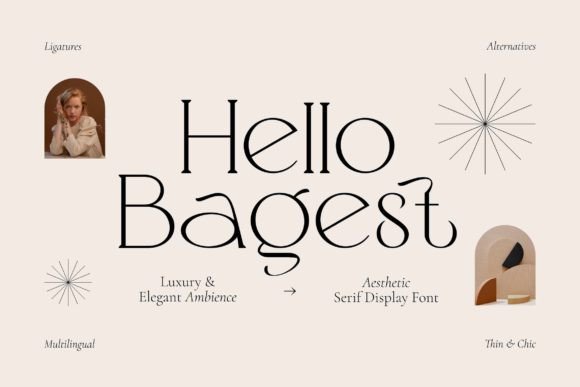 Hello Bagest: A Thoughtful Display Font for Digital Branding