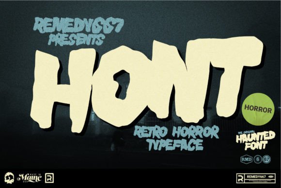 Hont: A Bold Display Font for Editorial Impact