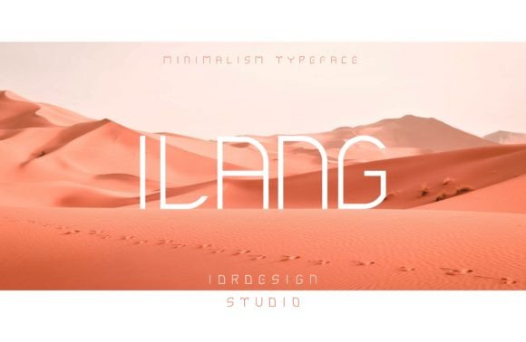 Ilang: A Minimalist Display Font That Elevates Campaign Headlines