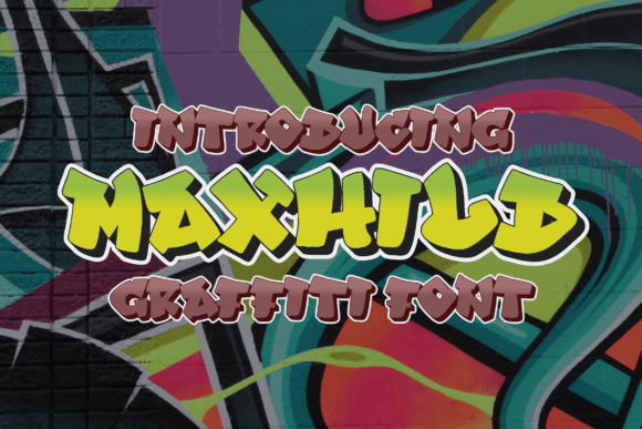 Maxhild Display Font for Handmade & Urban Craft Projects