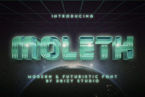 Moleth: A Display Font That Earns Its Space