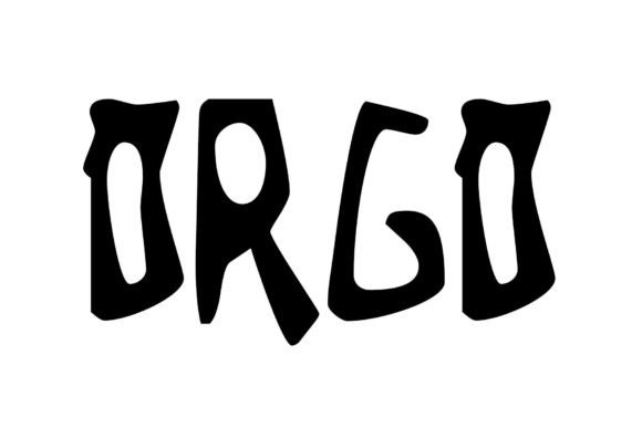 Orgo: A Display Font That Grabs Attention—Without Screaming