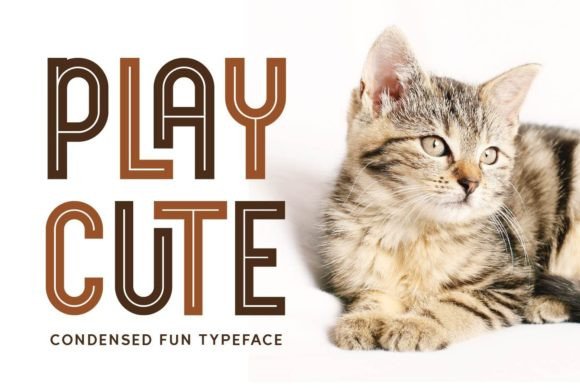 Playcute: A Playful Display Font That Elevates Digital Branding