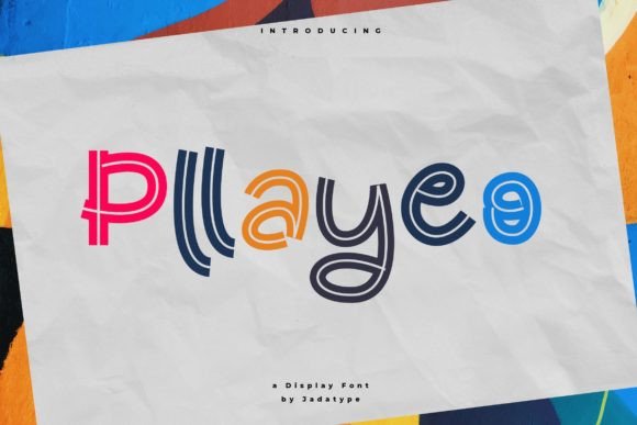 Pllayeo: A Whimsical Display Font That Brings Brand Personality to Life