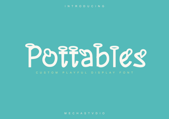 Pottabies: A Display Font That Feels Like a Thoughtful Pause