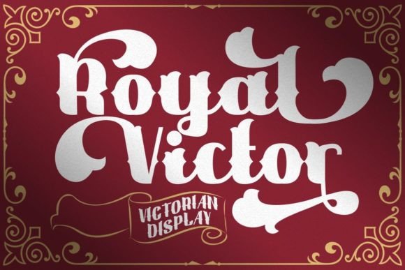 Royal Victor: A Display Font That Makes Your Headlines Unmissable