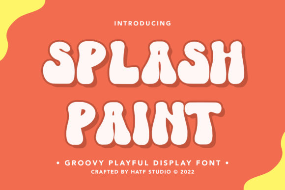 Splash Paint: A Playful Display Font That Makes Your Headlines Stick