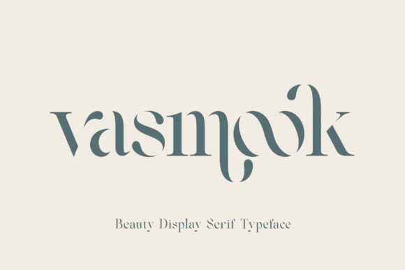 Vasmook: A Modern Serif Font for Digital Branding