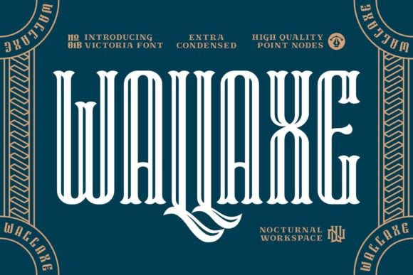 Wallaxe: A Bold, Confident Display Font